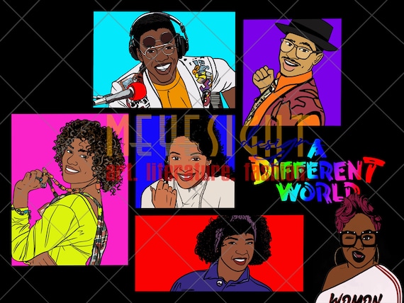 Digital Download A Different World JPG PNG Printable Art