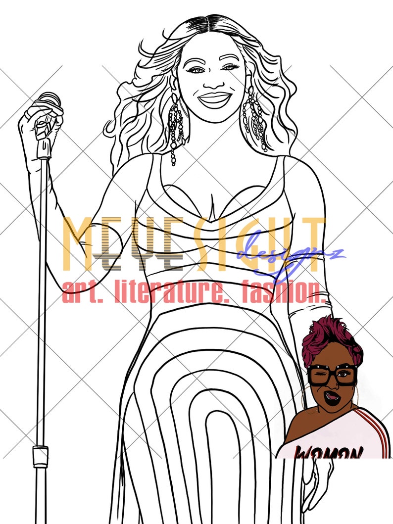 Digital Download Beyonc Coloring - Il 794xN.5651984435 Nerz 