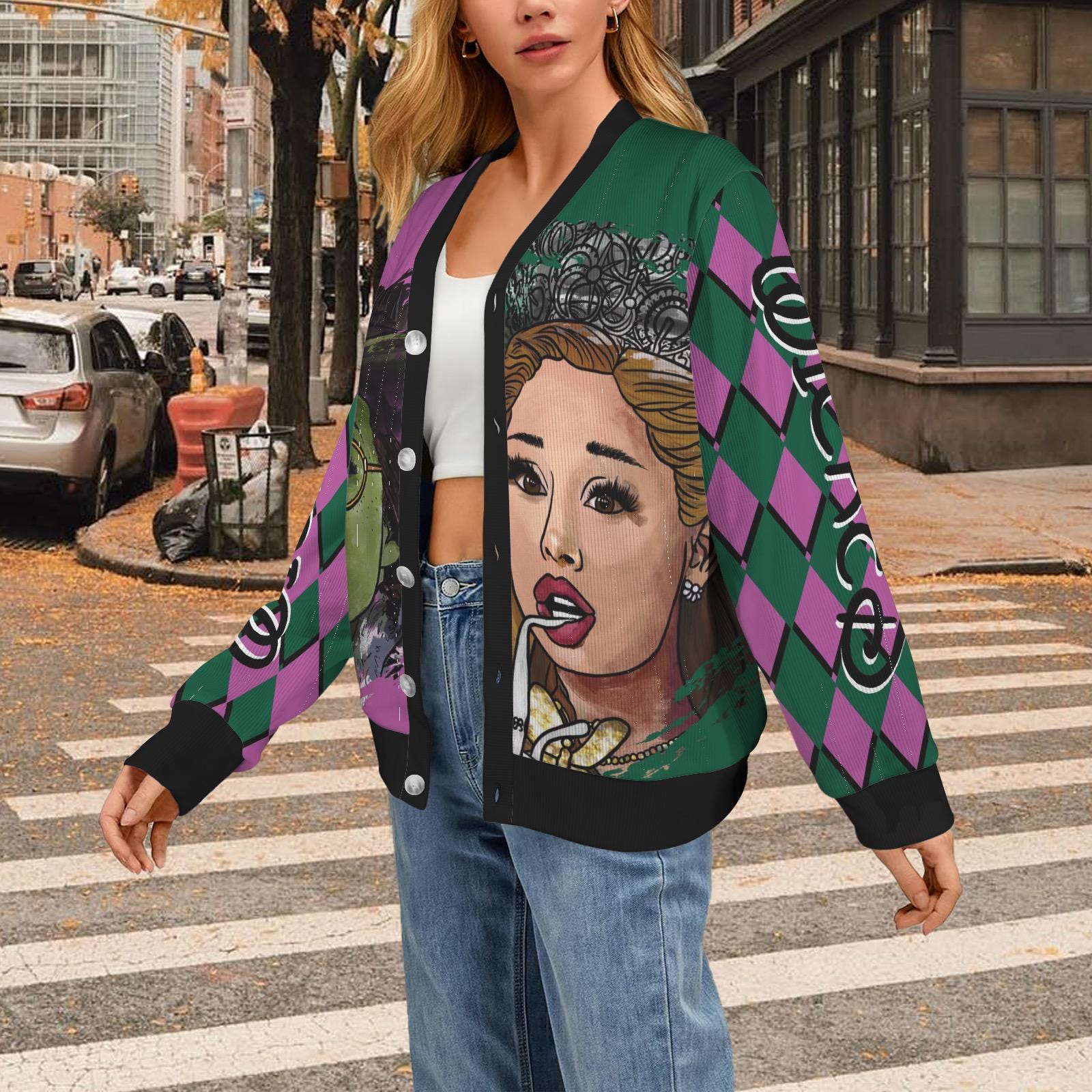 wicked for good ウィキッド エルファバ カーディガン シズ学校 wicked for good ウィキッド エルファバ カーディガン シズ学校