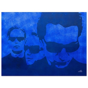 Poster d'arte dei Depeche Mode di Anika Geldner