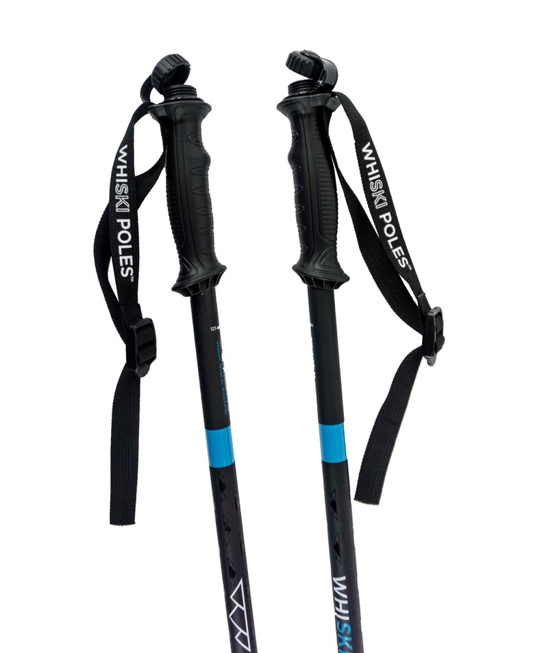 Best Gift for Skiers Ski Pole FLASKS Holding 16 Oz Free Collapsible