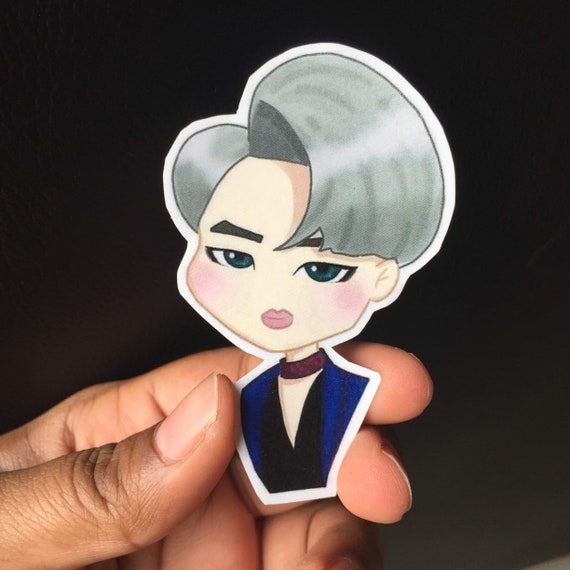 Bts Jimin Blood Sweat Tears Sticker Etsy