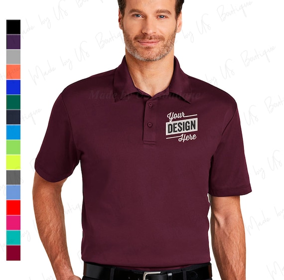 Polo bordado a medida Disenos de polo Polos para hombre Jersey de punto Camisa de golf Camisetas Camisa de rendimiento Prenda Sombreros Gorros Polos Etsy Mexico