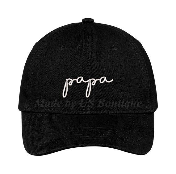 Papa Hat Fathers Day Gift Fathers Day Hat Dad Hat Father Etsy
