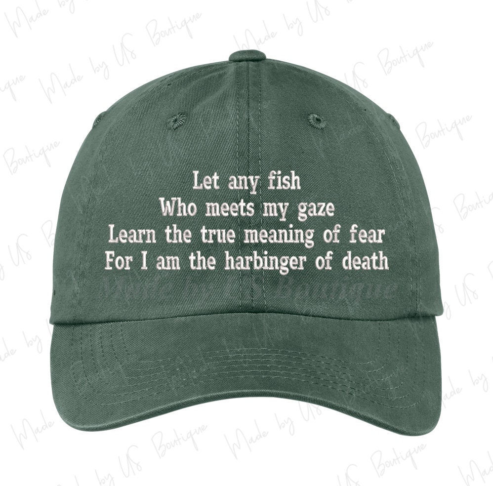 Let Any Fish Who Meets My Gaze Learn the True Meaning of Fear for