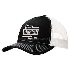 Personalized Custom Embroidered Trucker Hat | Custom Logo | Design your own | Custom text | Personalize Your Hat | Custom Cap | Mesh Hat |