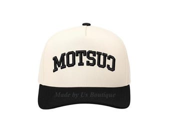 Custom Embroidered Hat, Upside Down Backwards 3D Puff A-Frame Hat, Custom Text Hat, Custom Logo Hats, Free Shipping