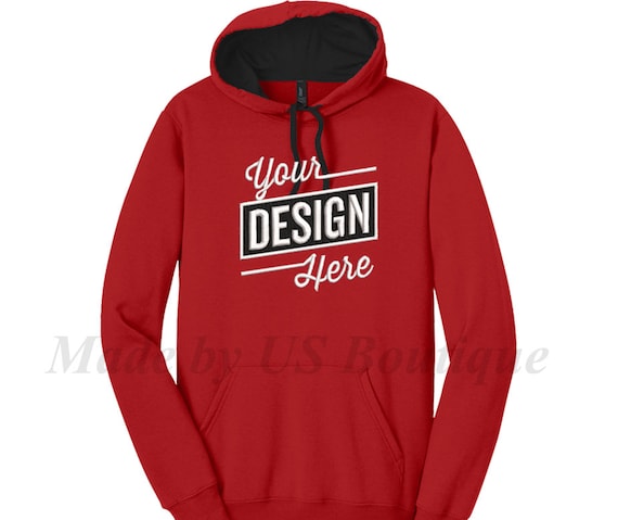 Design your 2025 own hoodie embroidered