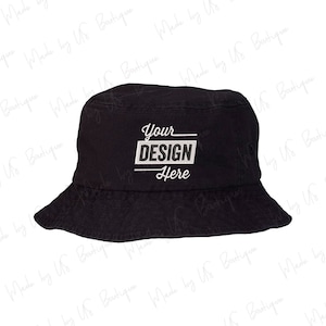Personalized Custom Embroidered Bucket Hat | Outdoor Hat | Summer Hat | Custom Logo | Design your own | Custom text | Personalize Your Hat |