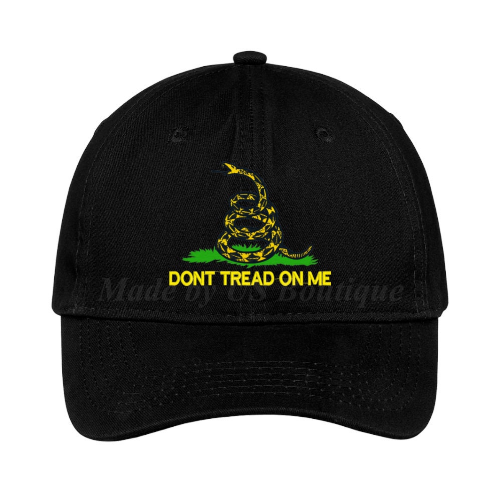 Don't Tread on Me Hat Embroidered 