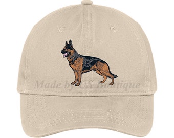 German shepherd Hat Dog Lover gift, Pet Mom cap, Dog mom, Embroidered Baseball Dad Cap