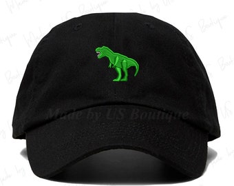 T Rex Dinosaur Hat, Tyrannosaurus rex Hat, gift, Dino Hat, T Rex, Embroidered Baseball Dad Cap