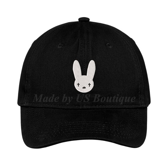 Bad Bunny Logo Hat Perreo El Conejo 