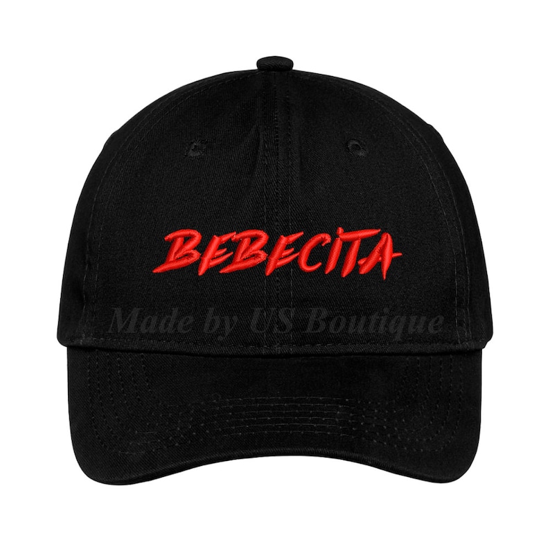 Bebe Bebecita Hat Reggaeton Novia Cap Embroidered Baseball Dad Cap Babe Girlfriend