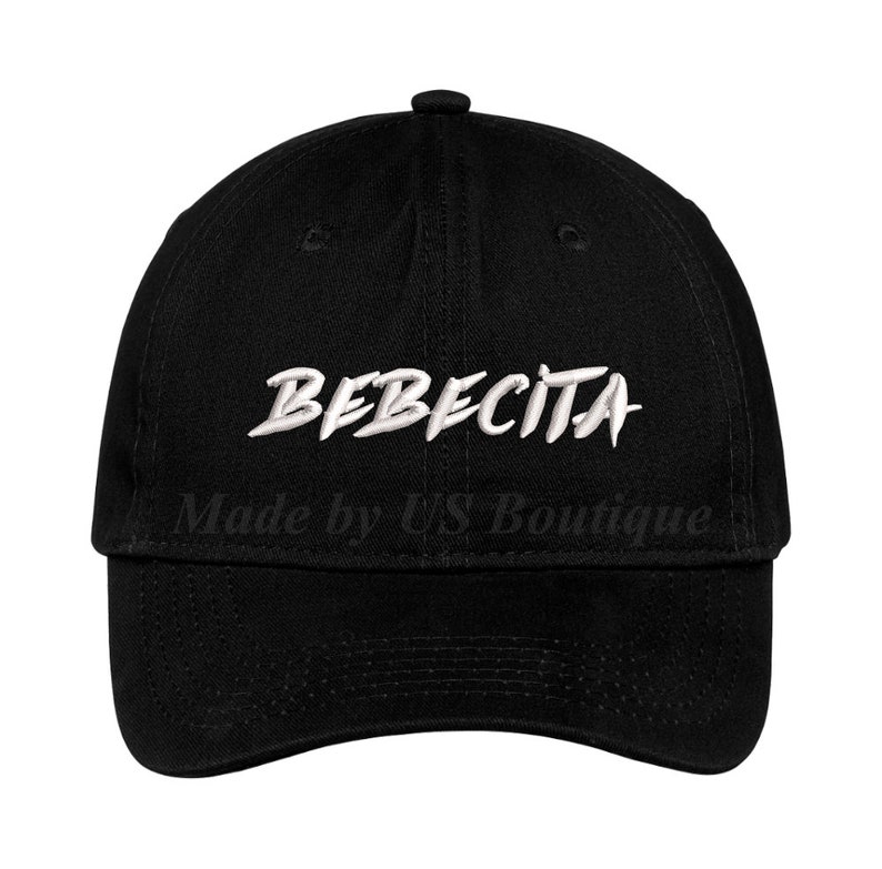 Bebe Bebecita Hat Reggaeton Novia Cap Embroidered Baseball Dad Cap Babe Girlfriend