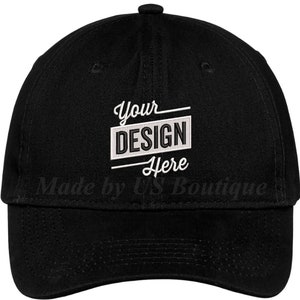 Personalized Custom Embroidered Hat | Custom Logo | Design your own | Custom text | Personalize Your Hat | Custom Hat Dad Hat | Baseball Cap