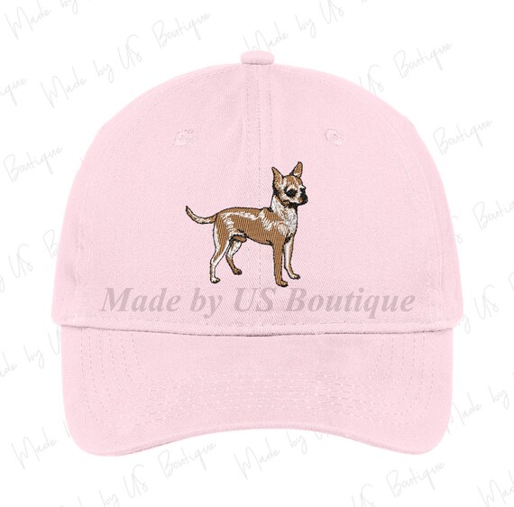 Chihuahua Hat Dog Lover Gift Pet Mom Cap Dog Mom Pet Portrait Embroidered Baseball Dad Cap Etsy UK