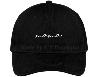 Mama Hat Squad Bride  Bachelorette Bridesmaid Gift Mothers Day Gift Momlife Mom Hat Idea Customizable Hat Embroidered Baseball Dad Cap