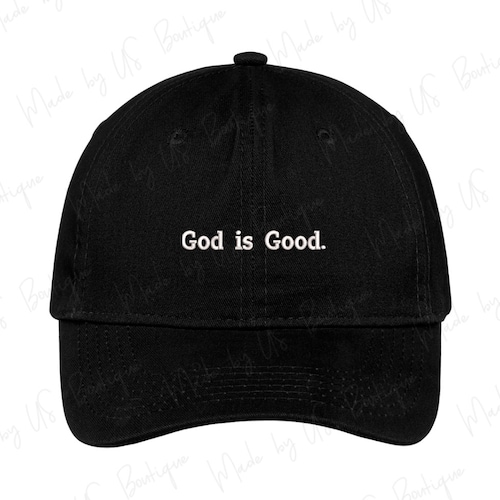 CROSS Baseball Hat Embroidered Dad Cap Jesus Savior God Etsy
