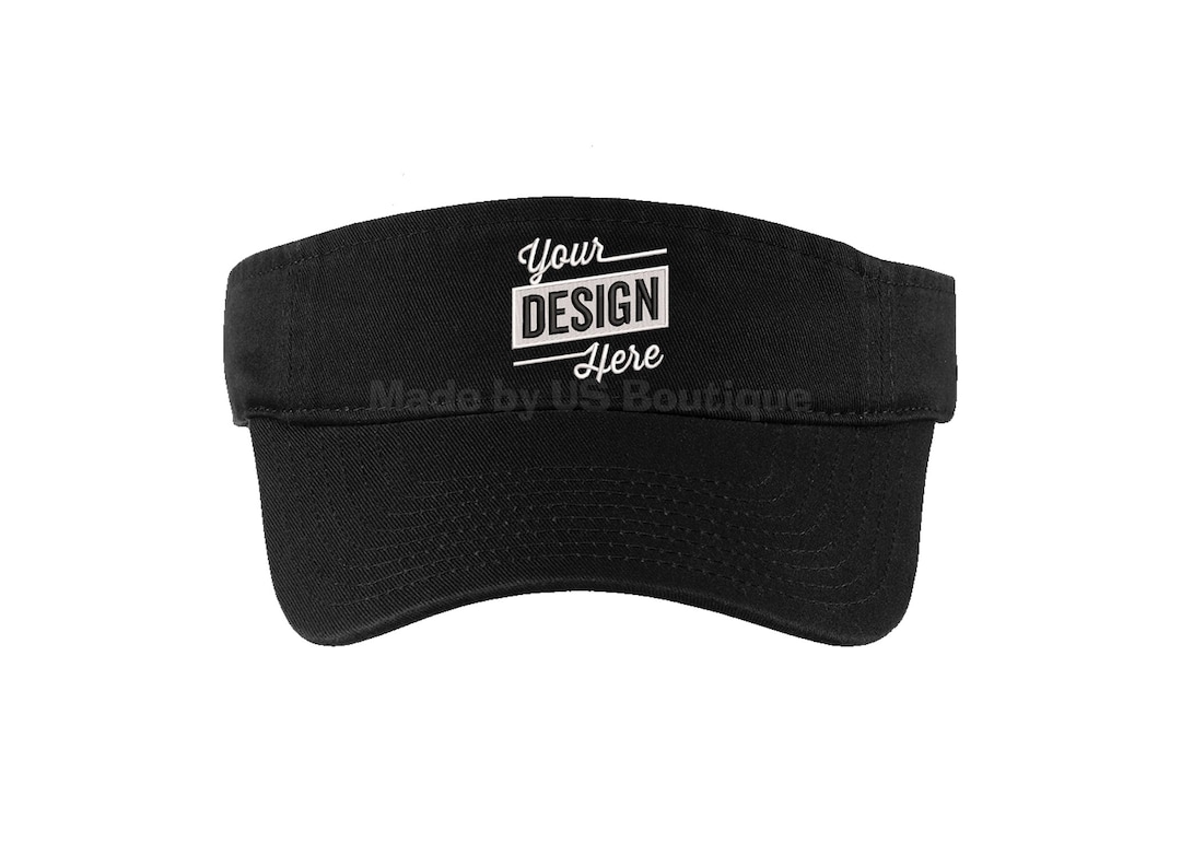 Personalized Custom Embroidered Visor Custom Logo Design Your Own