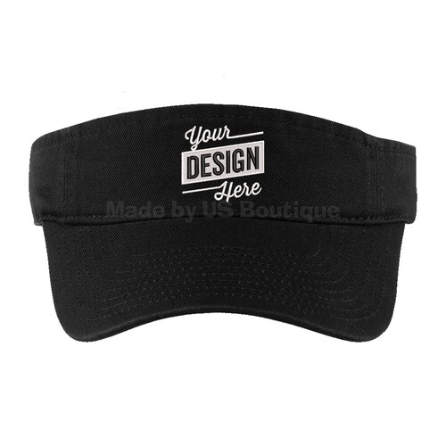 Personalized Custom Embroidered Visor Custom Logo Design Etsy