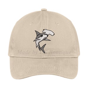 Hammerhead Shark Hat Shark Lover, Sea World, Ocean, Fish, Aquarium, Megalodon, Zoo Embroidered Baseball Dad Cap, Gift