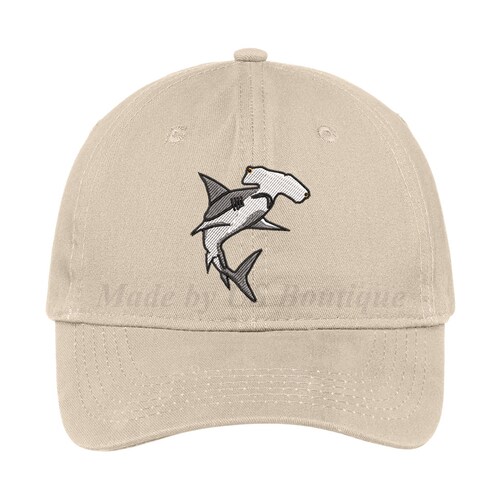 Hammerhead Shark Embroidered Hat Baseball Cap Cap Dad Hat Etsy