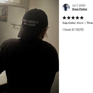 Make America Emo Again Hat Embroidered Baseball Dad Cap MAGA Hat, Emo Hat, Golfer, Gift image 8
