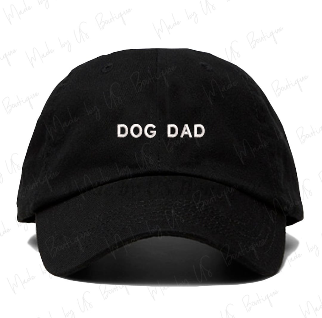 Dog Dad Hat Puppy Doggie Pet Lover Gift Customizable Hat Etsy