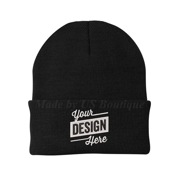 Personalized Custom Embroidered Beanie Hat Custom Logo Design Your Own  Custom Text Personalize Your Beanie Custom Winter Beanie -  Canada