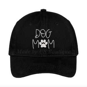 Dog Mom Hat, Embroidered Hat, Dog Mama, Dog Mom Gift, Dog Lover Gift,Gift For Dog Mom, Dog Mama Gift, Dog Mom Lover, Dog Mom Cap