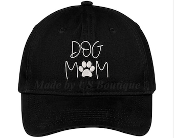 Dog Mom Hat, Embroidered Hat, Dog Mama, Dog Mom Gift, Dog Lover Gift,Gift For Dog Mom, Dog Mama Gift, Dog Mom Lover, Dog Mom Cap