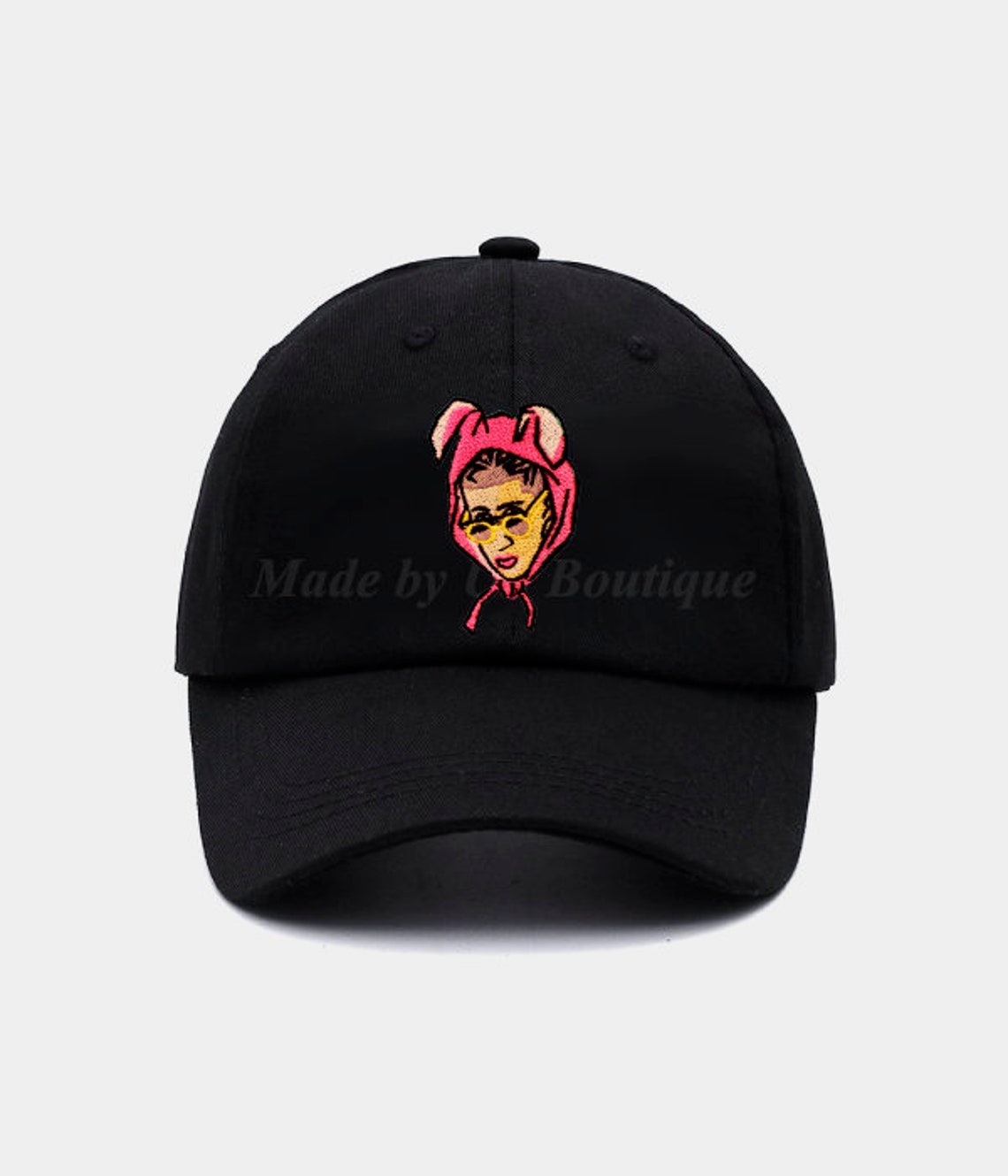 Bad Bunny Gorra de dibujos animados gorra de béisbol bordado Etsy México