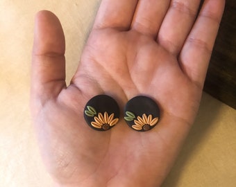 Fimo Ohrringe | Kleine Ohrstecker aus Ton
