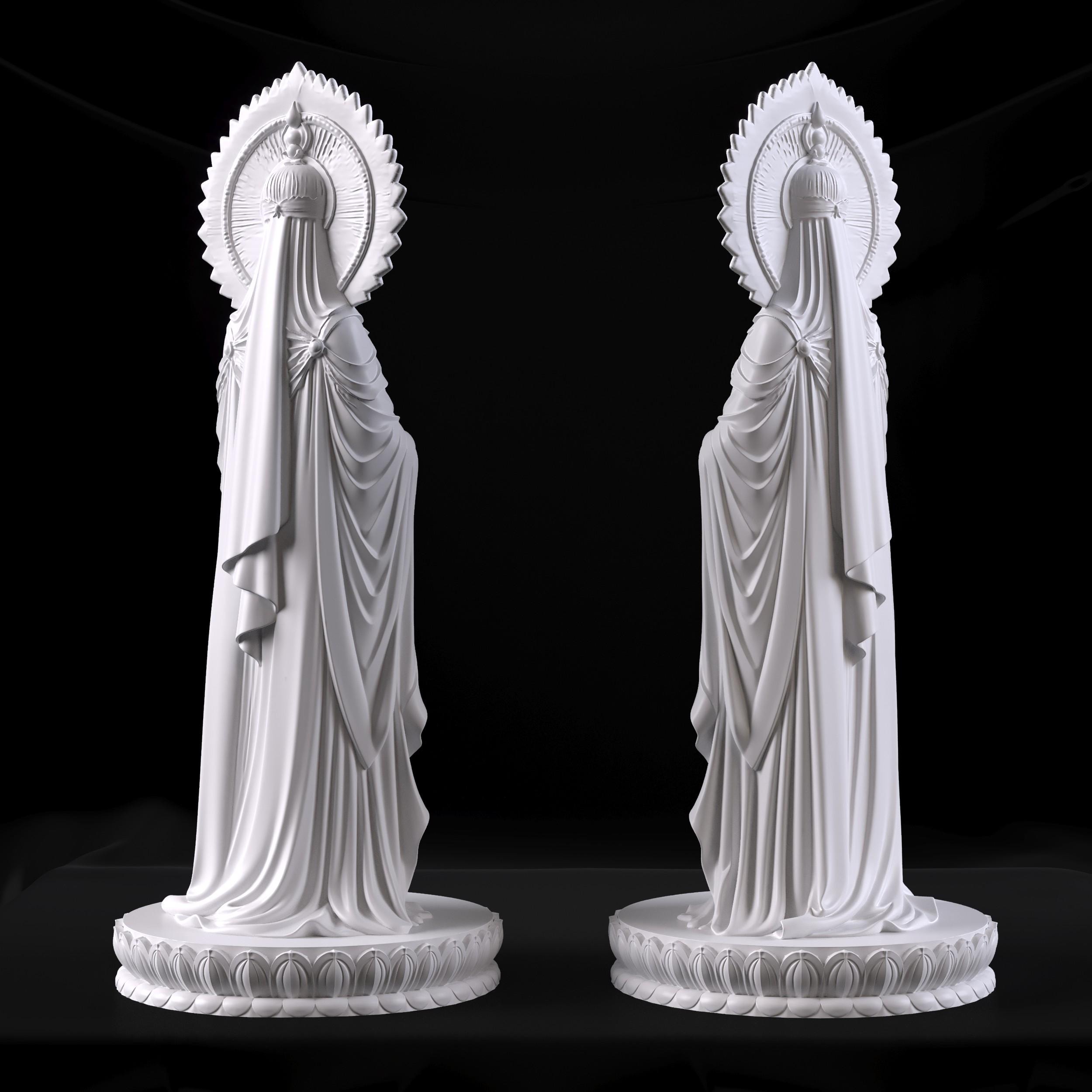 Barbelo Gnostic Goddess Statue – Sacred Feminine Divine Emanation ...