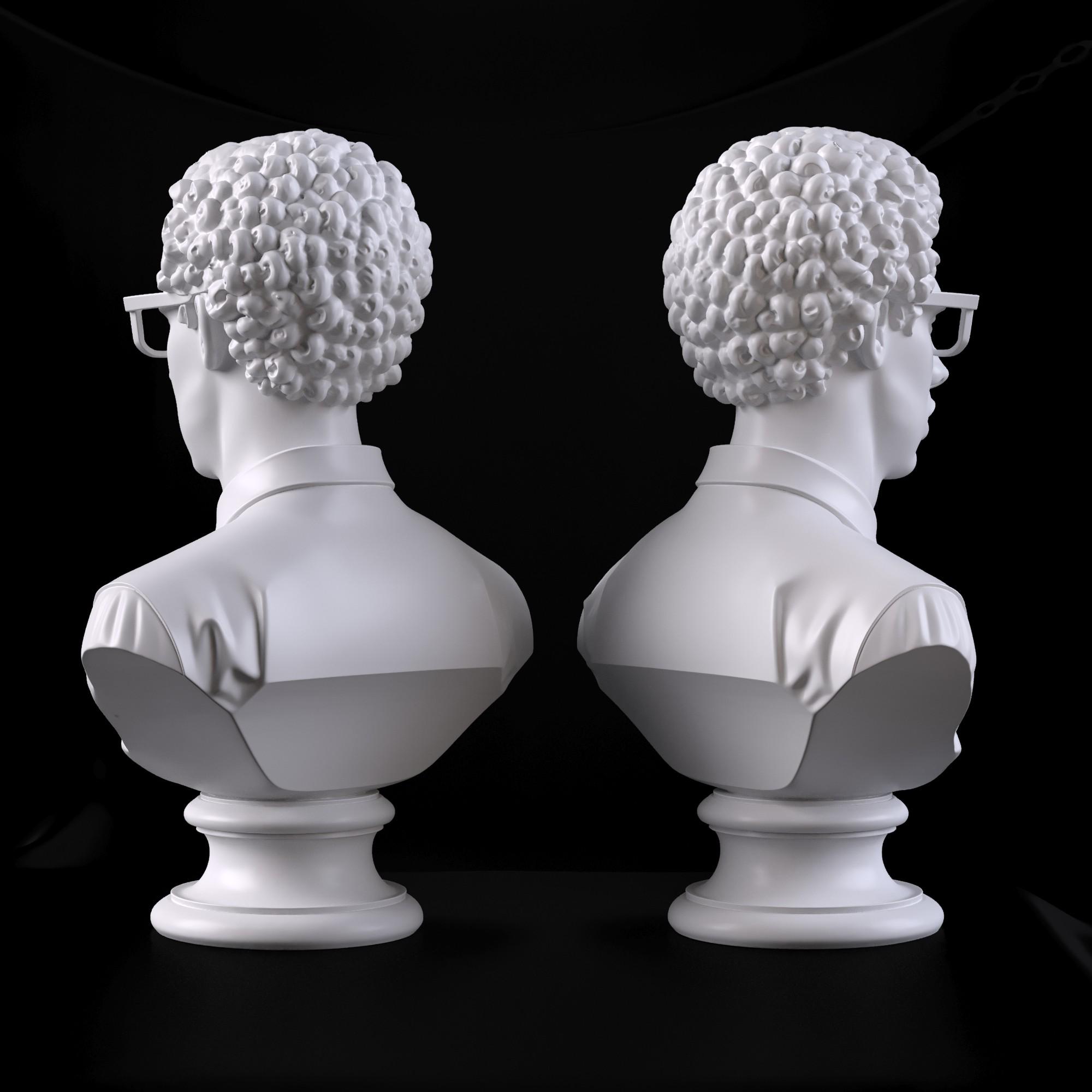 Napoleon Dynamite Bust Statue | Awkward Comedy Movie Character ...