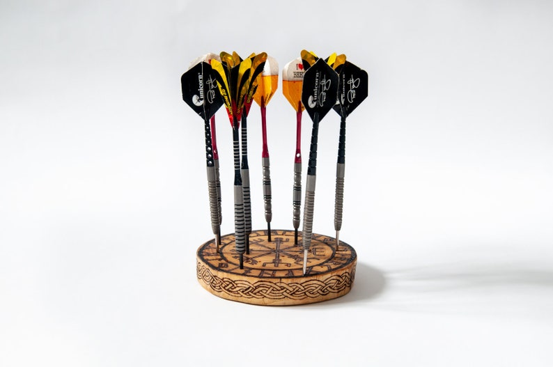 Wooden Dart Holder Etsy