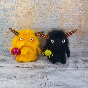 Baby Yeti, plyschdocka, läskig söt leksak, Sasquatch, Bigfoot, monsterplysch, unik, söt plysch, alla hjärtans dag- eller babypresent, plyschleksak