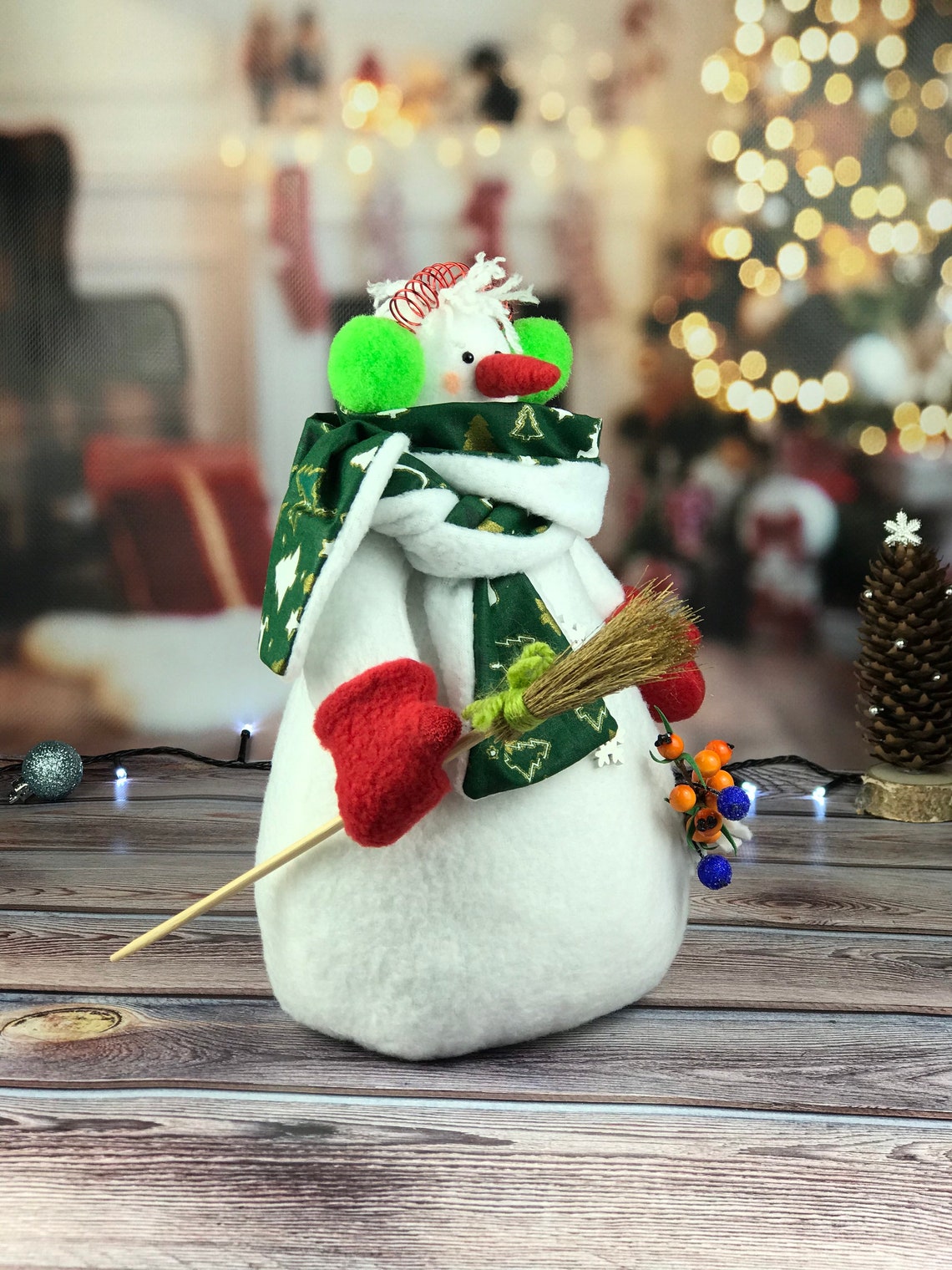 Handmade Snowman Christmas Snowman Holiday Gifts Christmas Etsy