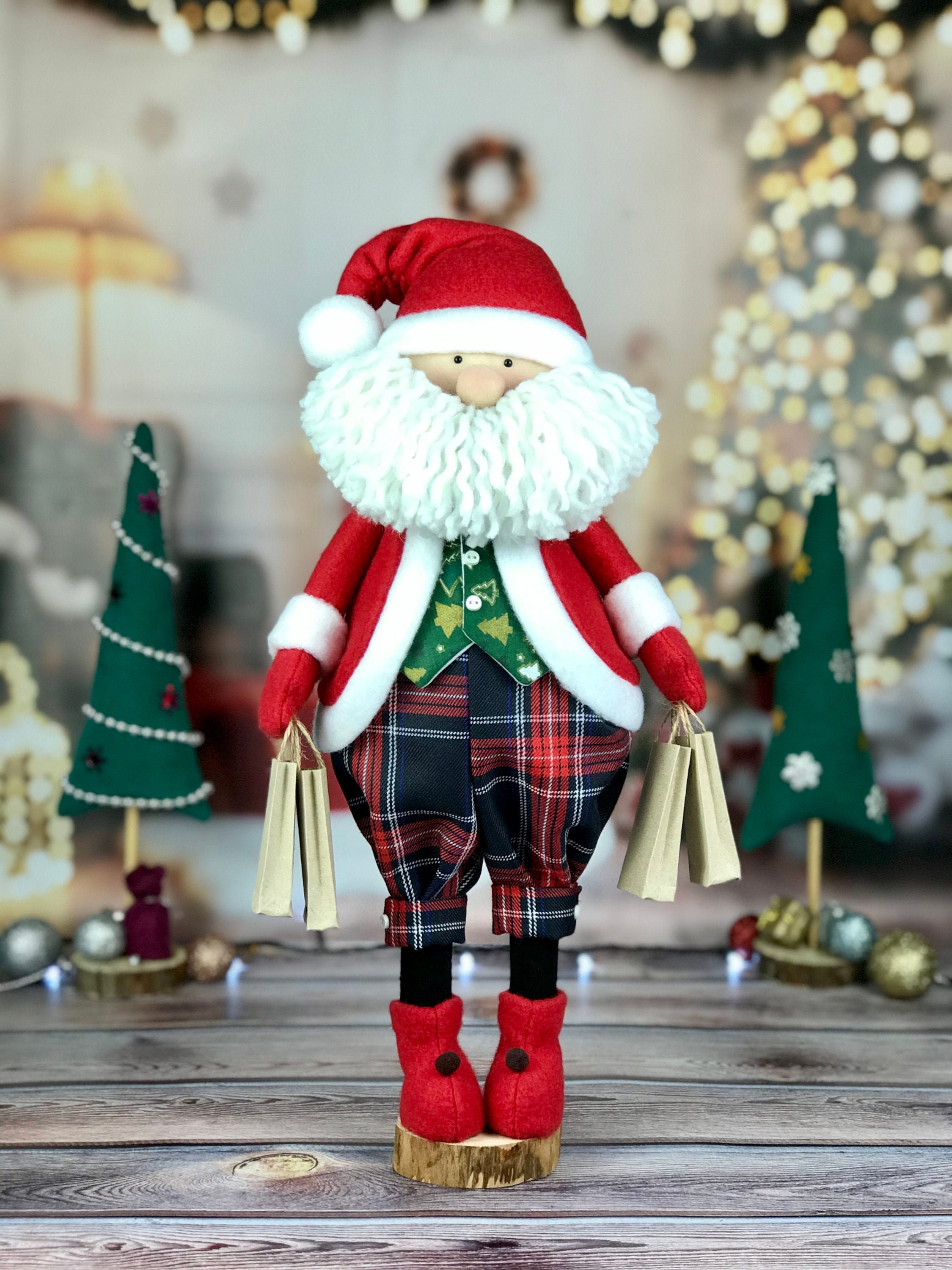 Handmade Santa Claus New Year Gift Gifts for Friends Women | Etsy