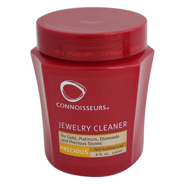 Connoisseurs Precious Jewelry Cleaner, 8 Fl Oz Gold Diamonds Precious Stones