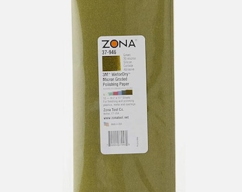 Zona 37-946 3M Wet/Dry Polishing Paper, 8-1/2-Inch X 11-Inch, 30 Micron, 10 pack