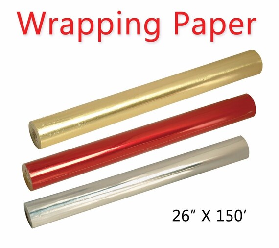 PERFECT FOR THE HOLIDAYS Foiled Heavyweight Gift Wrapping Paper Rolls 