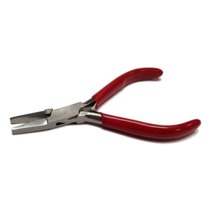 Mini alicate de bico chato de 5" para joias elétricas, ferramenta manual para reparo de fios