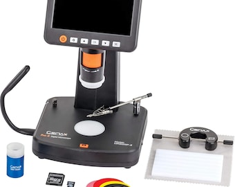 Gemax Pro-II Digital Microscope Gem Diamond Jewelry Inspection Magnifying 800X Zoom Gemology