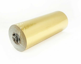 Jewelry 7.5" x 150 ft Gold Satin Foil Gift Wrapping Paper All Occasions- High Quality