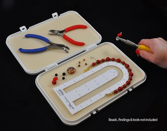 Bead Buddy Design Save and Go Mini Portable Beading Kit Beading Project Organizer Jewelry Making Etsy Canada