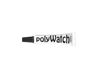 POLYWATCH 5g Scratch Remover Watch Plastic Acrylic Crystal Polish with Cloth