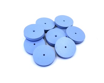 Eve Square Edge Universal Unmounted 22x3mm Polishing Wheel - Fine - 10pcs