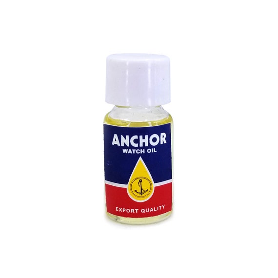 Anchor Refined Watch Oil Lubricant for Pocket and Wrist Watches